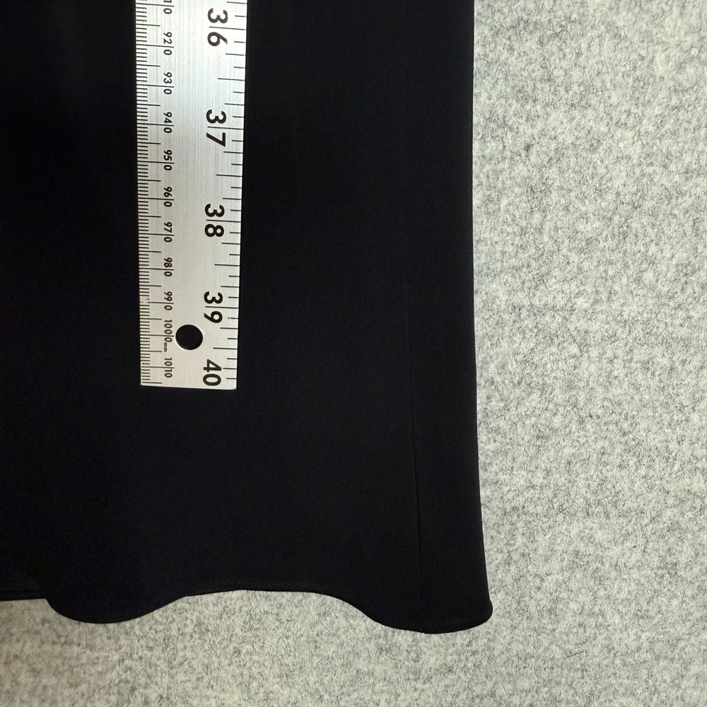 Unbranded Black Maxi Skirt Size Large Rhinestone Studded Formal A-Line Long Dres